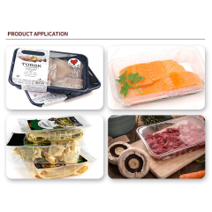 DQ320L-V Vertical MAP Vacuum Packaging Machine 320mm Film 63m³/h Pump