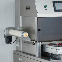 DQ440L-E Vertical MAP Packaging Machine Gas Flushing Sealer 440mm Film