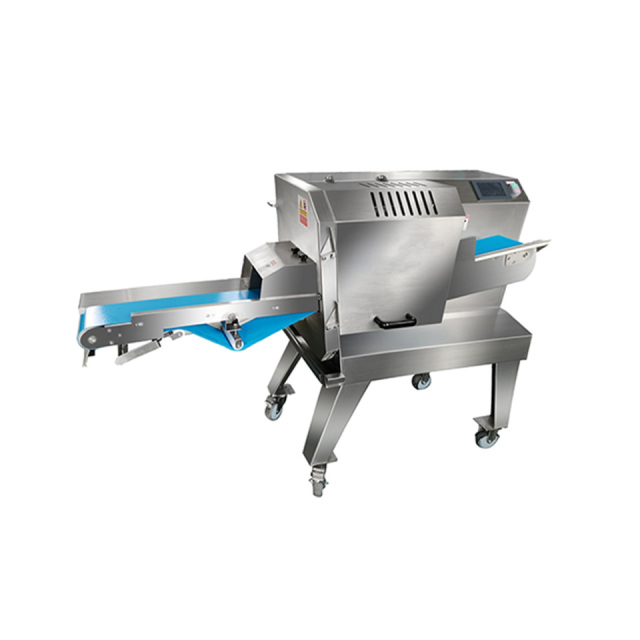 Automatic Meat Slicer 1-30mm Adjustable Conveyor 380V Three Phase 725rpm