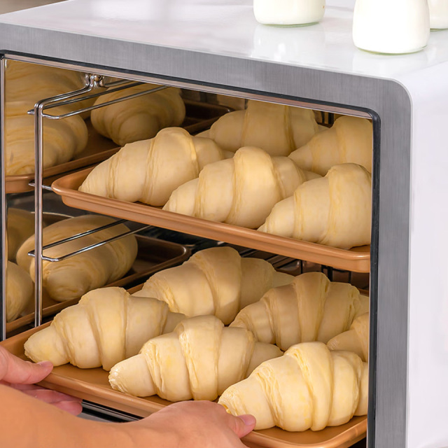 Home 42L Countertop Steam Dough Proofer with Water Function and Digital Control