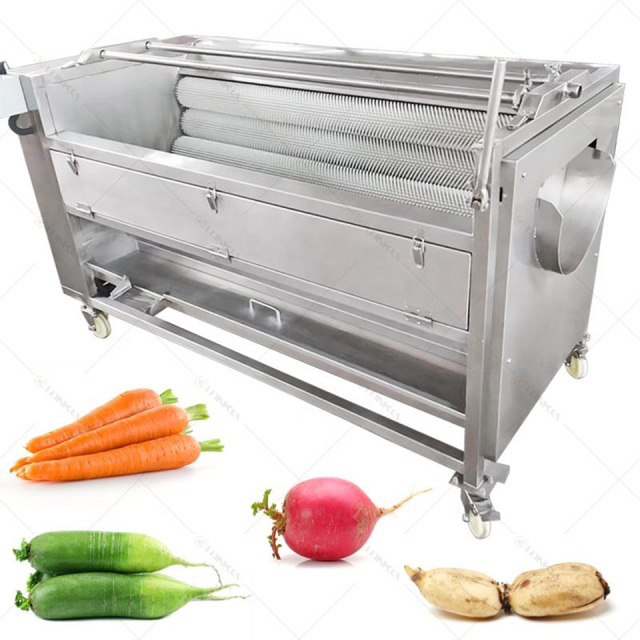 TY1000 Commercial Vegetable Peeler 500-800kg/h 201 Stainless Steel
