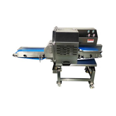 Commercial Meat Slicer Adjustable Slice Thickness Industrial Stainless Steel Conveyor