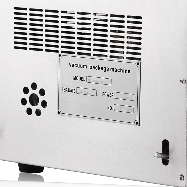 Desktop Vacuum Sealer 260mm Stainless Steel Compact Food Packaging Machine