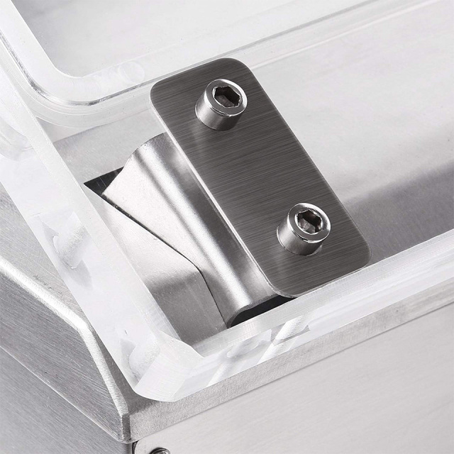 Desktop Vacuum Sealer 260mm Stainless Steel Compact Food Packaging Machine