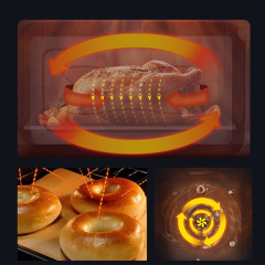 HBD-7001H Electric Steam Oven 70L Adjustable Upper and Lower Heat