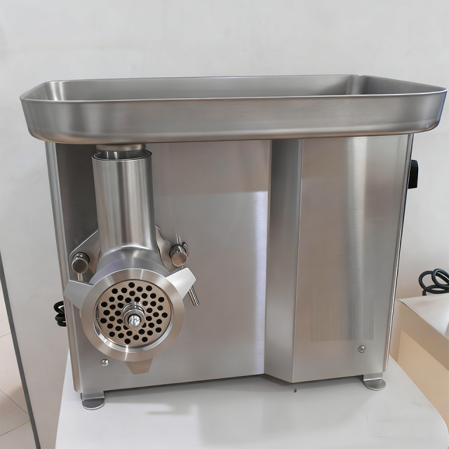 Commercial Tabletop Meat Grinder 100–300KG/H 1100W 220V Stainless Steel 4 Plates