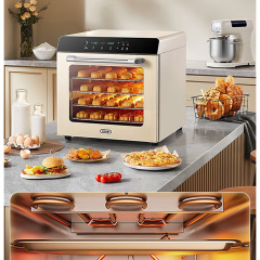 80S Convection Oven 56L Electronic Temperature Control Dual Mode Baking