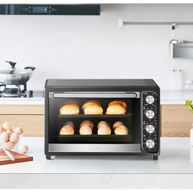 Mechanical Control Oven 52L with Built-In Light and Rotisserie Accessories