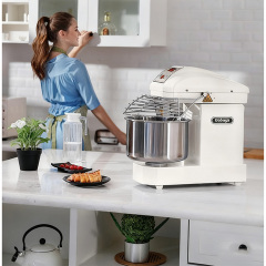 Electronic Dough Mixer 10-30L Stainless Steel Bowl 5 Speed DC Motor