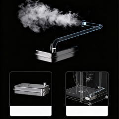 110L Steam Proofer with Electronic Temperature Control 20 to 50℃ Stainless Interior