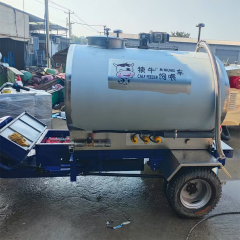 Kingpeng Electric Mobile Feeding Vehicle 500L Tank for Cattle and Calves