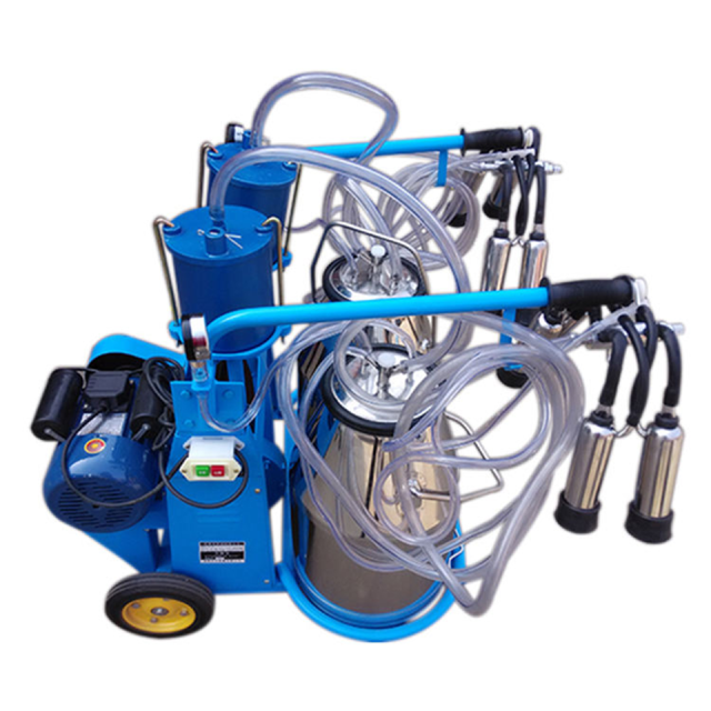 9JY Series Piston Milking Machine Single or Double Bucket for Dairy Farms