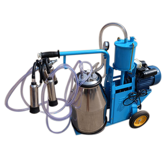 9JY Series Piston Milking Machine Single or Double Bucket for Dairy Farms