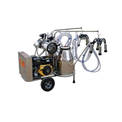 Oil-Electric Dual-Purpose Single Barrel Milking Machine 10-12 Cows Per Hour