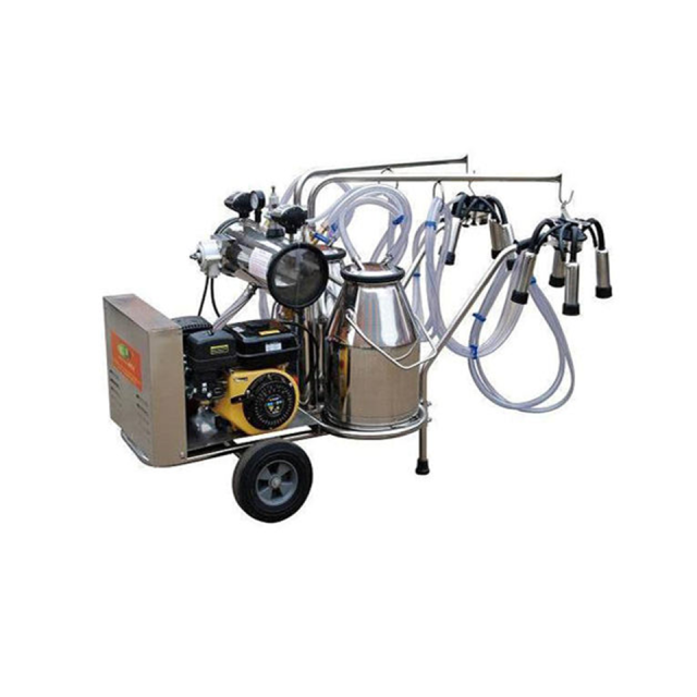 Oil-Electric Dual-Purpose Single Barrel Milking Machine 10-12 Cows Per Hour