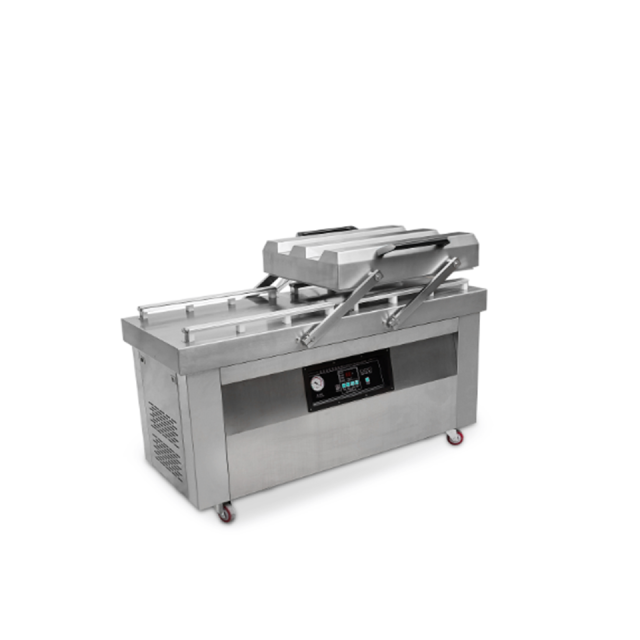 Industrial Flat-Plate Double Chamber Vacuum Sealer 400-800mm