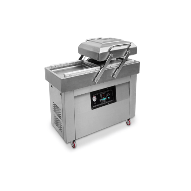 Pagoda Cover Double Chamber Vacuum Packaging Machine 500-700mm Seal