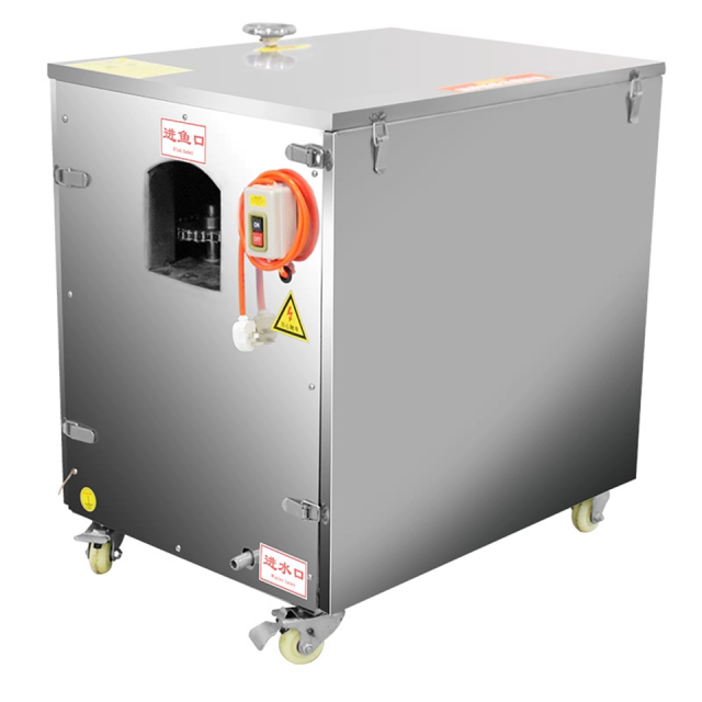 XZ-160 Fish Gutting Machine 2.2KW Stainless Steel Commercial Seafood Processing