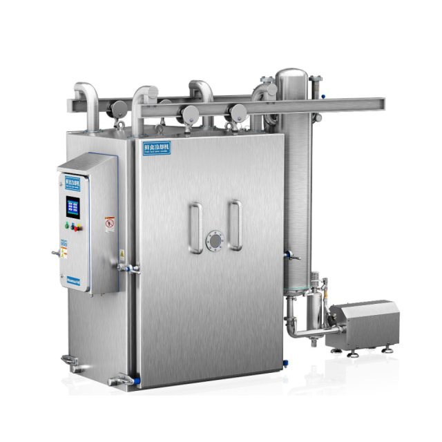 AVCF-100 Quick Vacuum Chiller 100kg Batch Stainless Steel Food Cooling Machine