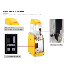 Dual Chamber Ice Cream Maker 24L Energy Saving for Shops