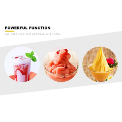 Dual Chamber Ice Cream Maker 24L Energy Saving for Shops