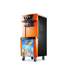Dual Cylinder Ice Cream Machine with 22 to 30L per Hour Output