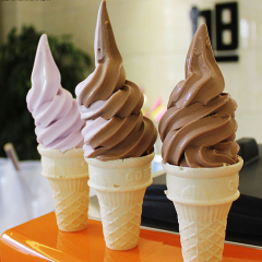 Dual Cylinder Ice Cream Machine with 22 to 30L per Hour Output