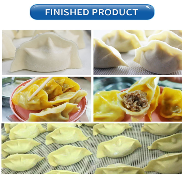 Dumpling Machine 220V 0-10000pcs Hour 15-35g Per Piece Commercial Food Processor