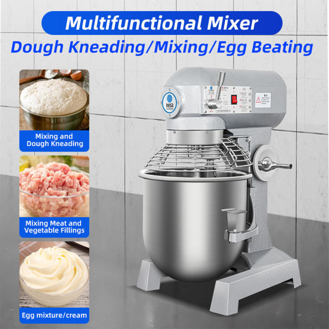 Heavy Duty Electric Mixer with Multiple Capacity Options