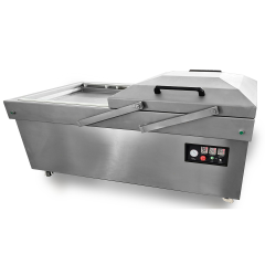 DZ-820/2SB Double Chamber Vacuum Sealer Manual Flip-Top Stainless Steel 820mm Seal
