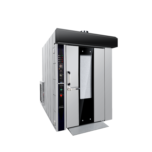 High Capacity 32 Tray Rotary Oven with Diesel and Electric Option