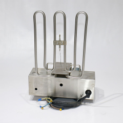 Tabletop Dual Tank Electric Fryer 5KW 220V Compact Design