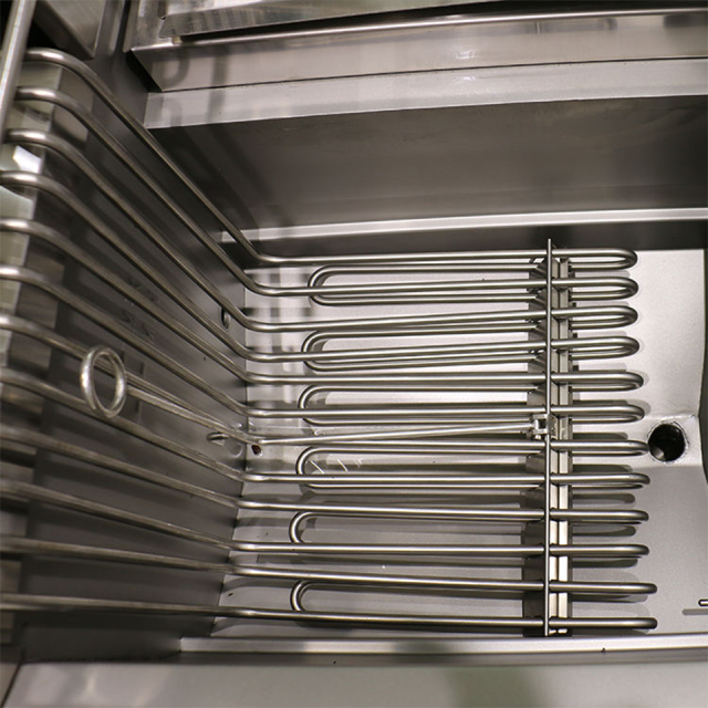 E-DZ-800G Electric Fryer Dual Tank 4 Baskets