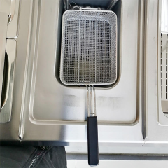 E-RQZ-400X Gas Fryer Single Tank 10KW 10L Oil Capacity