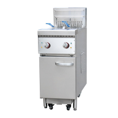 Commercial Electric Fryer E-DZ-400GF-2 Dual Tank Stainless Steel