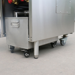 E-DZE-400GF Electric Digital Fryer 18kW Two Baskets Commercial Use