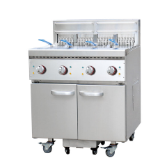 Commercial Electric Fryer E-DZ-800GF-4 with Filtration System 68L Oil