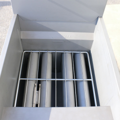 FGF400 Four Tube Gas Fryer 20L Stainless Steel High Efficiency