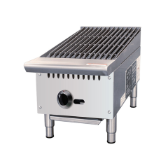 E-RQH-48 Heavy Duty Gas Grill 48 Inch Commercial Stainless Steel Portable