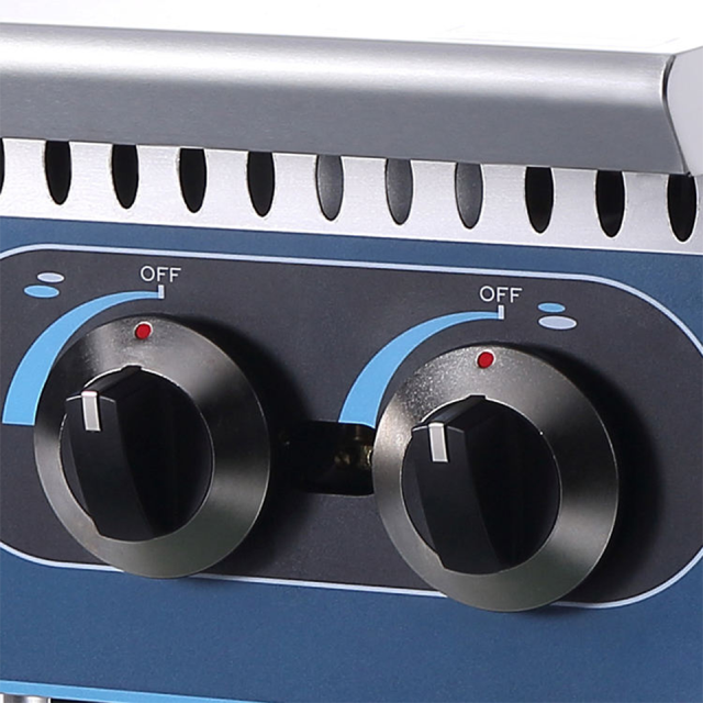 KB-CB Series Vertical Gas Grill 10-41kW Dual Fuel Stainless Steel Commercial