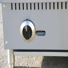 Commercial E-RQH-12 Gas Grill High Power 10.3kW Stainless Steel Cooking