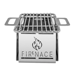 FH300 Portable Charcoal Grill Stainless Steel Outdoor Food Truck and Patio Use