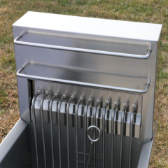 LE-DZE-400G Electric Digital Fryer Commercial Stainless Steel 35-40L Capacity