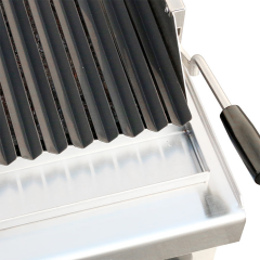 E-RQH-700X Electric Lava Rock Grill Commercial Stainless Steel