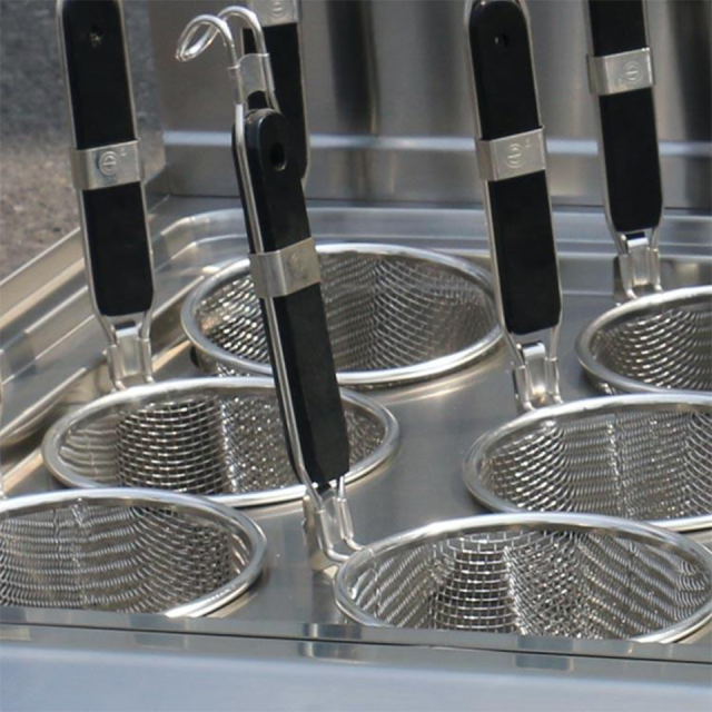 E-RQM-400X Commercial Gas Noodle Boiler Stainless Steel High-Volume Cooker