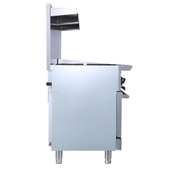 Professional Gas Range FR-24 4 Burner With Built-In Oven For Restaurants