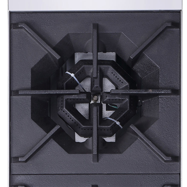 Professional Gas Range FR-24 4 Burner With Built-In Oven For Restaurants