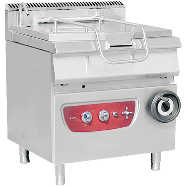 E-RCG-900 Commercial Gas Tilting Skillet High Power Stainless Steel Cooking