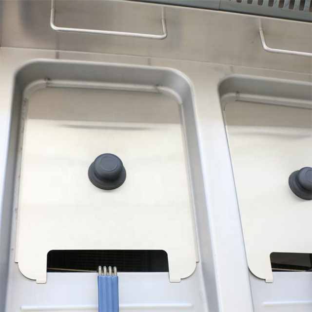 XKE-DZ-900 Dual Basket Electric Deep Fryer 24kW Commercial Kitchen Use