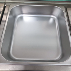 D-DT-4A Commercial Electric Bain Marie with Glass 4 Pan Buffet Warmer